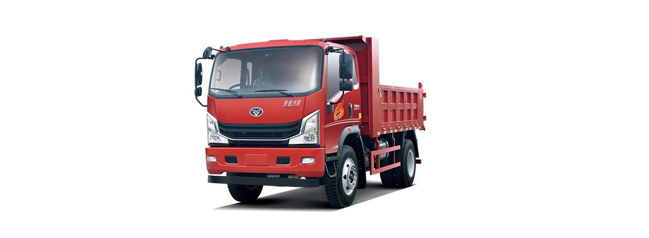 牛运当头4×2黄牌自装车