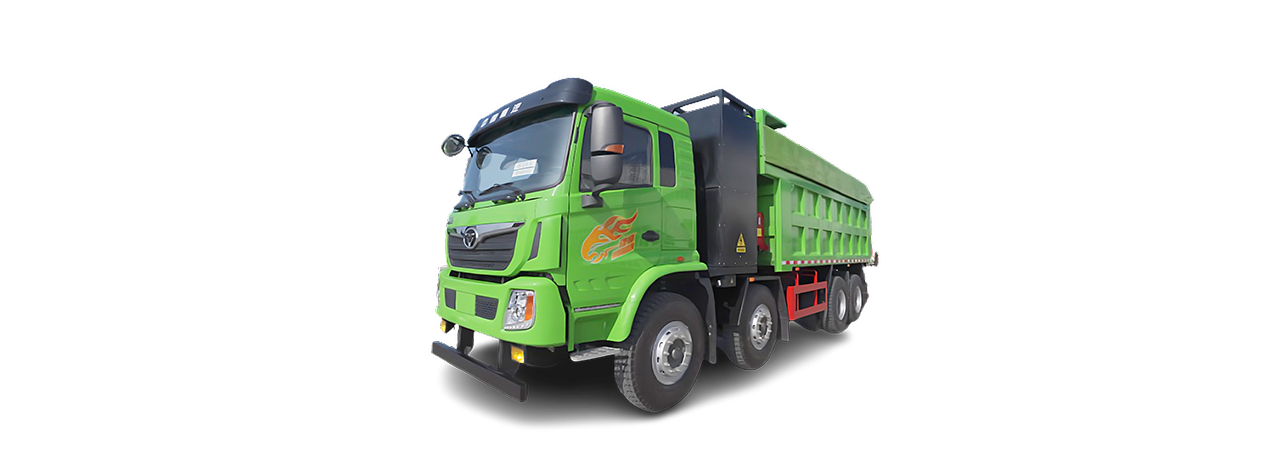 重汽豪曼8×4换电式纯电动自装车